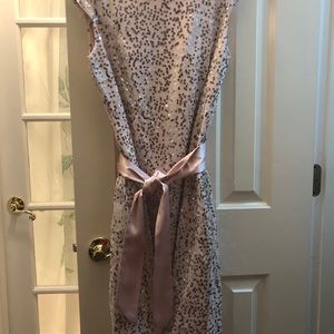 Pink sequenced dress